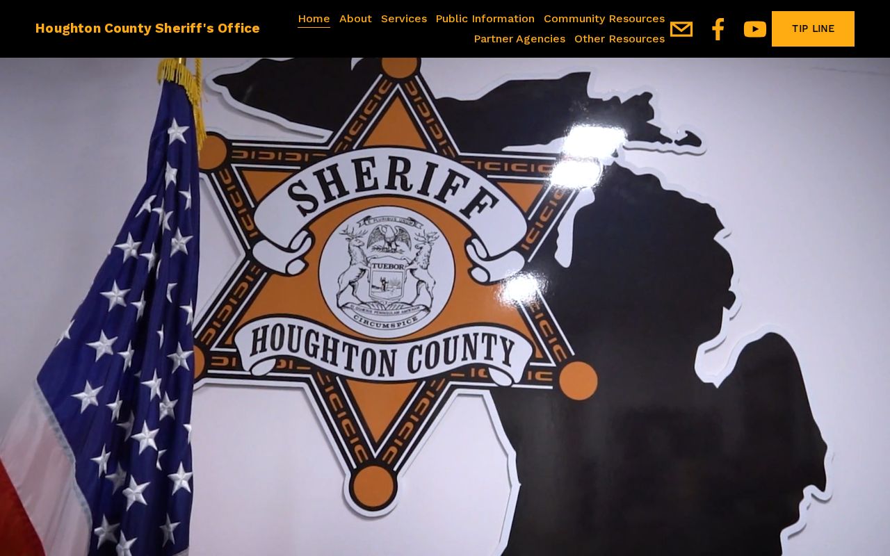 Houghton County arrest search Sheriff services